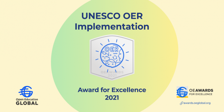 2021 UNESCO OER Implementation Award