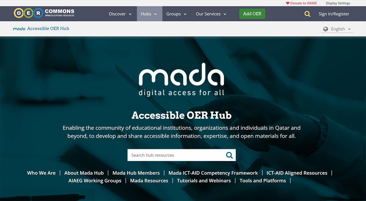 Accessible OER Hub